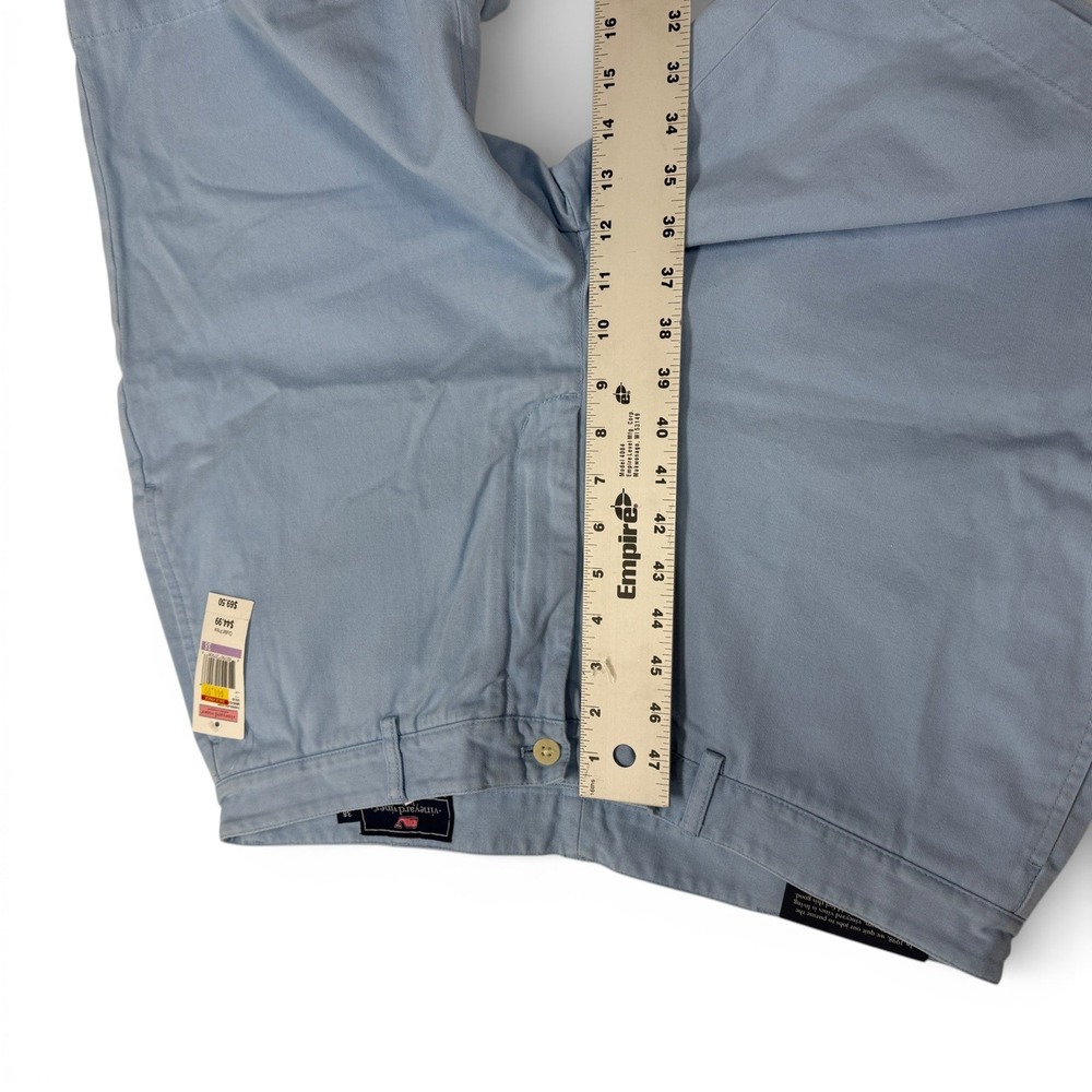 Vineyard Vines Mens 38 9 Inch Club Shorts Light Blue Cotton Twill NWT Chino Golf - Picture 10 of 10